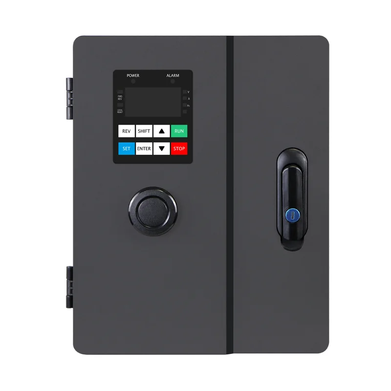 INVT 0.75KW 1.5KW 2.2KW 4KW 5.5KW 7.5KW Powmr Гибридный инвертор шкаф без проводки 220V/380V для управления двигателем