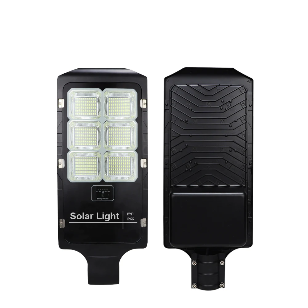 BOYI New set Product  Outdoor Road Ip67 Waterproof Motion Sensor 300w 400w 500w 600w Solar Led Street Light