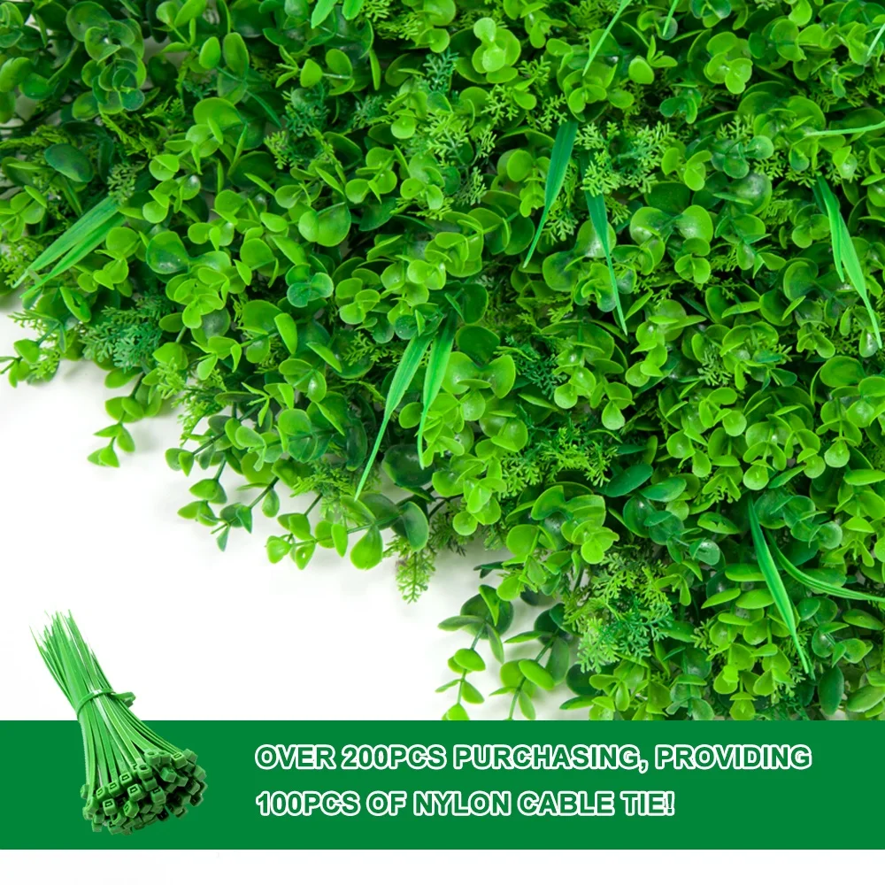 Diversiform artificialfence hedge screen fireproof boxwood panel plant grass wall