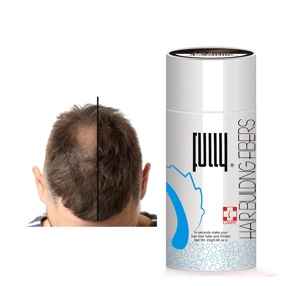 FULLY In Stock Free Sample Wholesale Chinese Factory Natural Herbal Hair Products Keratin Hair Building Fibers Powder