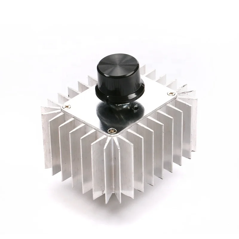 Цифровой тиристорный регулятор напряжения SCR 5000 Вт переменного тока 220 В контроллер скорости двигателя диммер термостат