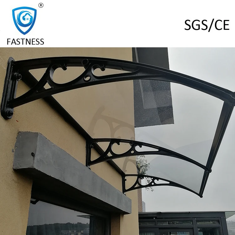 High Quality Polycarbonate Door Canopy Awnings Brackets