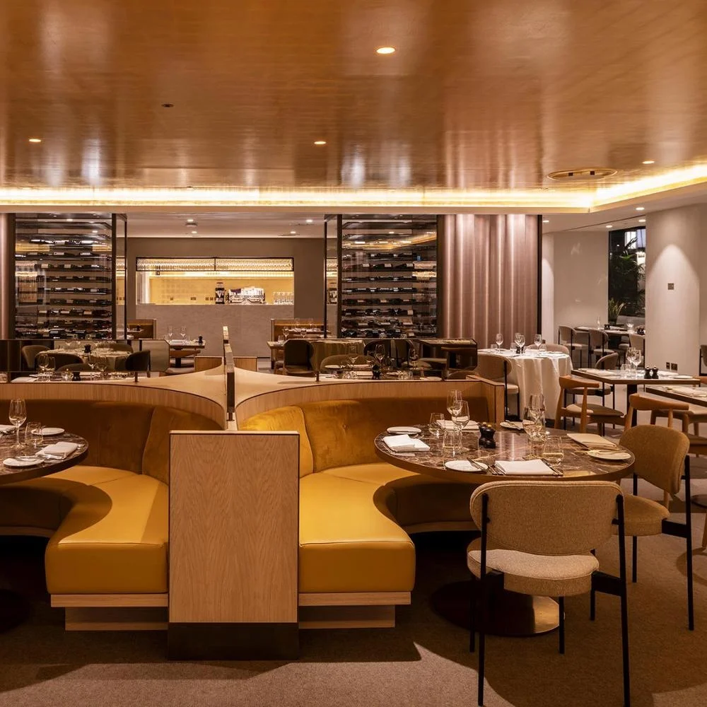 (SP-LC846) Guangzhou мебель для кафе ресторанов будки и Ресторанный стол стулья