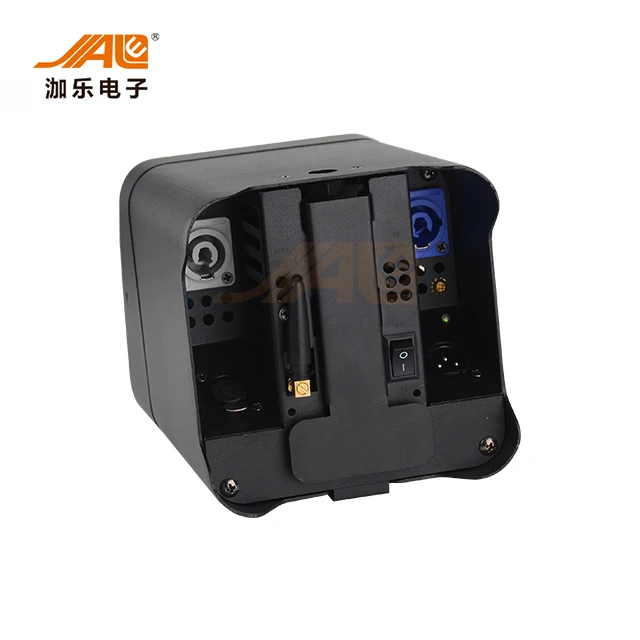 Factory direct sale battery powered RGBWA+UV 6 in 1 battery square wireless LED light charging light