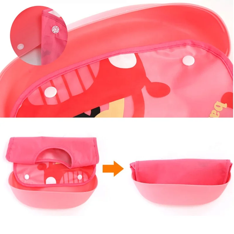 Baby Accessories kids Clothing Bib Plastic Baby Waterproof Bibs