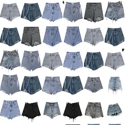 2021 summer new fashion slim blue jeans new Items wholesale shop assorted bulk mix clothes jeans short pant for women