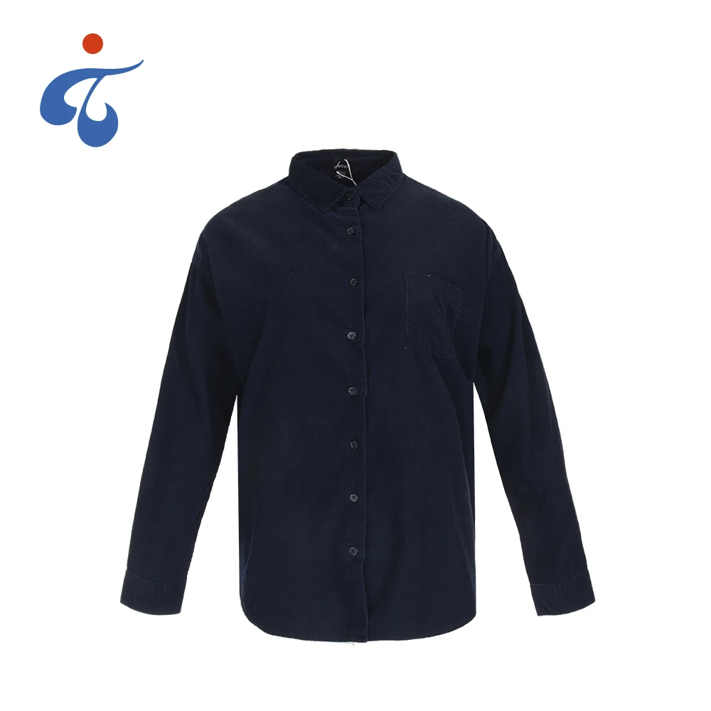 Best selling oem nice corduroy long sleeve 100% soft cotton casual custom bright coloured mens shirts