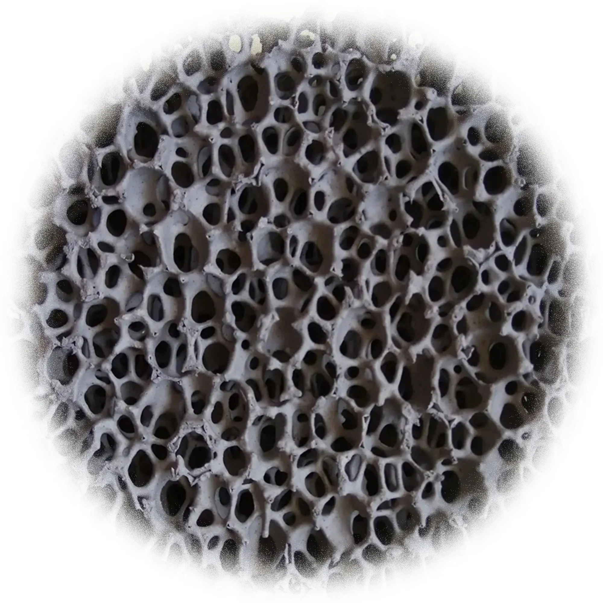 Fine Ceramic Foam Filter For Bronze Casting Excellent Chemical Stability Prevent Reaction With Molten Metal