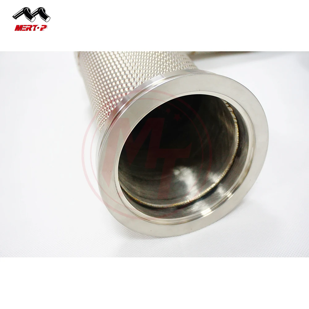  Mertop Racing Downpipe with Heat Shield for L*mborghini V8 URUS 4.0T