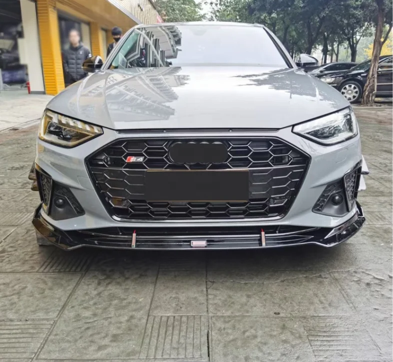 New Arrival Honeycomb Front Grill For 2020 2021 Audi A4 Upgrade S4 Style Car Auto Parts Mesh Grille
