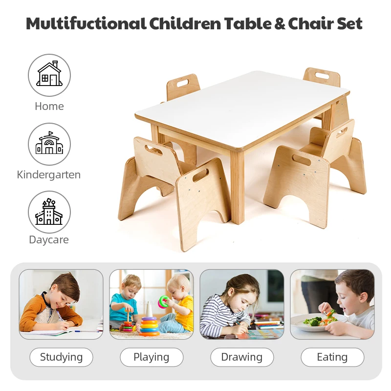 Montessori Toddler Daycare Center Set Preschool Classroom Furniture for Kindergarten Decoration Nursery