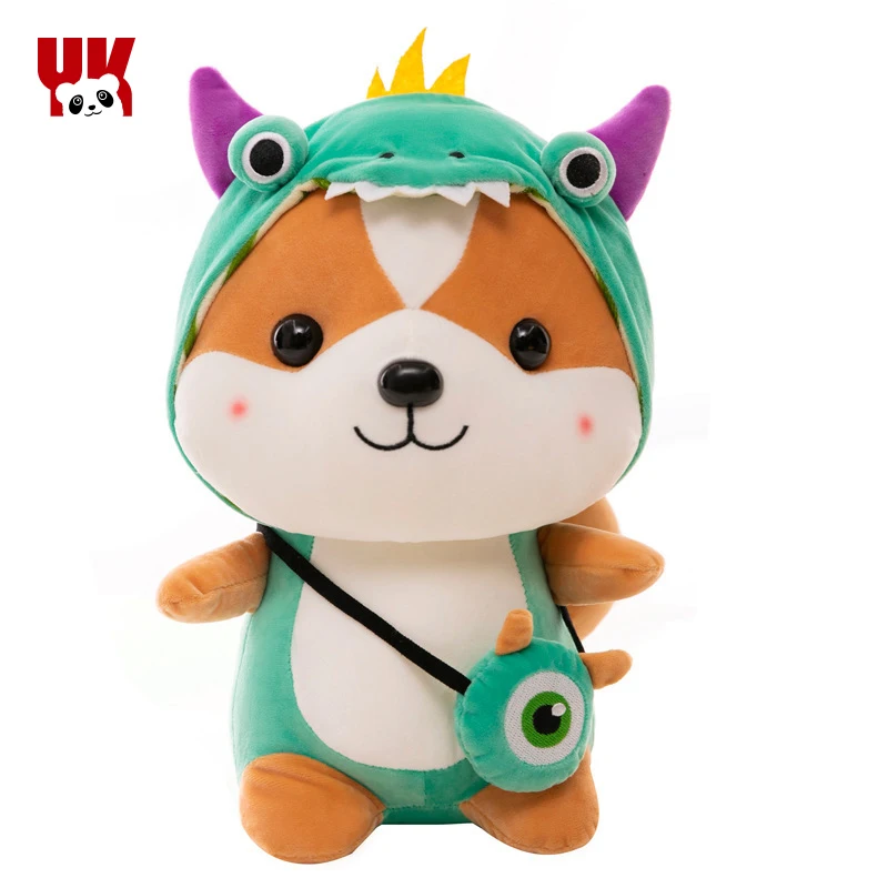 OEM ODM Симпатичные плюшевые мягкие животные ручной работы оптом корги игрушки