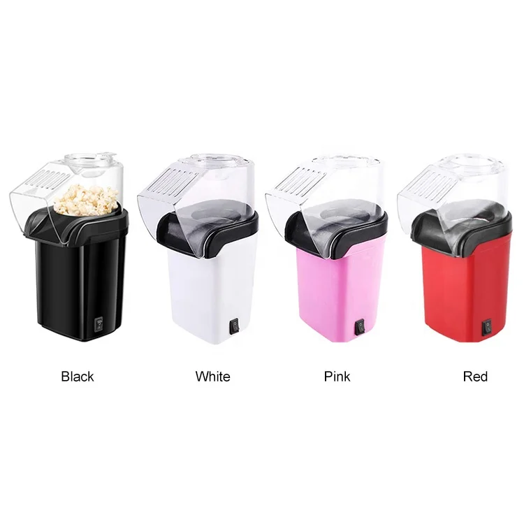 Hot Selling Home Mini DIY Portable Popcorn Maker 1200W Electric Hot Air Popcorn Popper