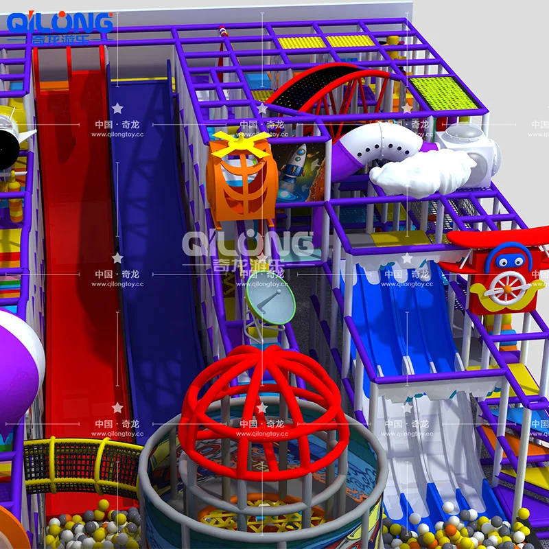 ASTM TUV Approved Amusement Center Modular Kids Games Indoor Playground, Soft Indoor Playground Equipment