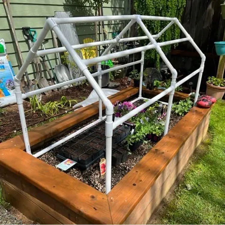 3 Way Pvc Elbowtee Pvc Fittings 1 Inch Pvc Pipe, Sch 40, White 1 Inch Pvc Elbow Fittings Pvc Pipe Connectors For Furniture