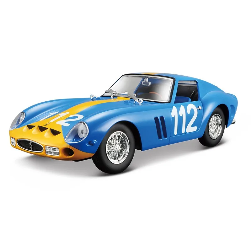 Hot Selling 1:24 Scale 250 GTO Metal Car Toys Simulation Alloy Toys Car Model For Kids Adults Decoration Collection Gift