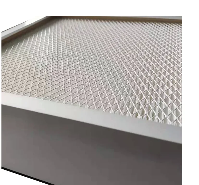 TianHao Laminar Air Flow Hood Terminal Housings Cleanroom Best Filtration Fiberglass 99.995% 0.3micron H13 H14 Hepa Air Filter