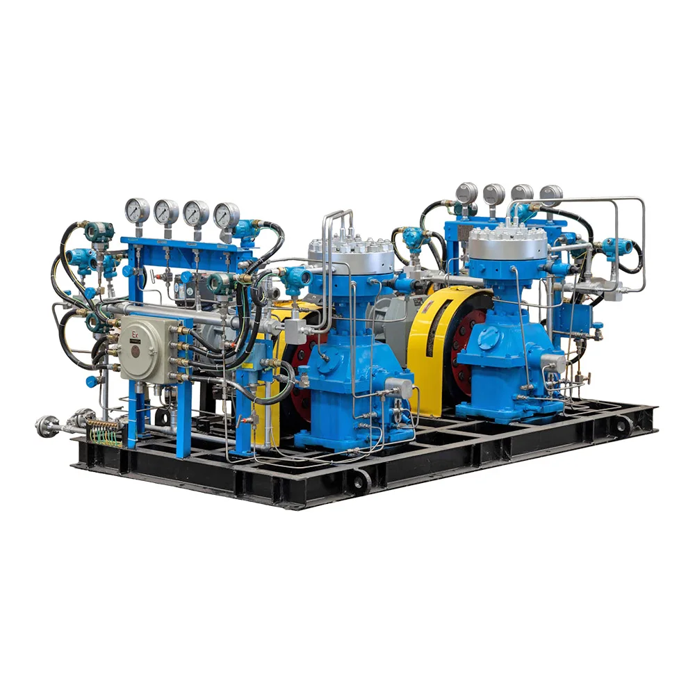 High Pressure 400bar Helium Hydrogen Gas Diaphragm Compressor
