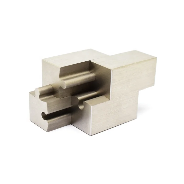 High Quality Wire Cut Edm Wire Puzzle Parts SKD11 Steel Cutting 25mm*25mm Micro Machining Cnc Machining Toy OEM 3 Years Top JY