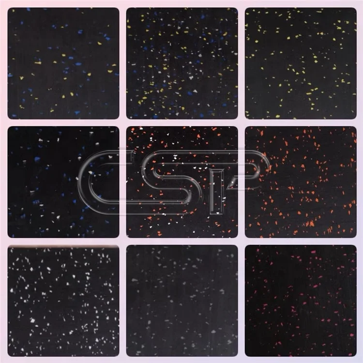 1x1x20mm rubber tile for gym crossfit