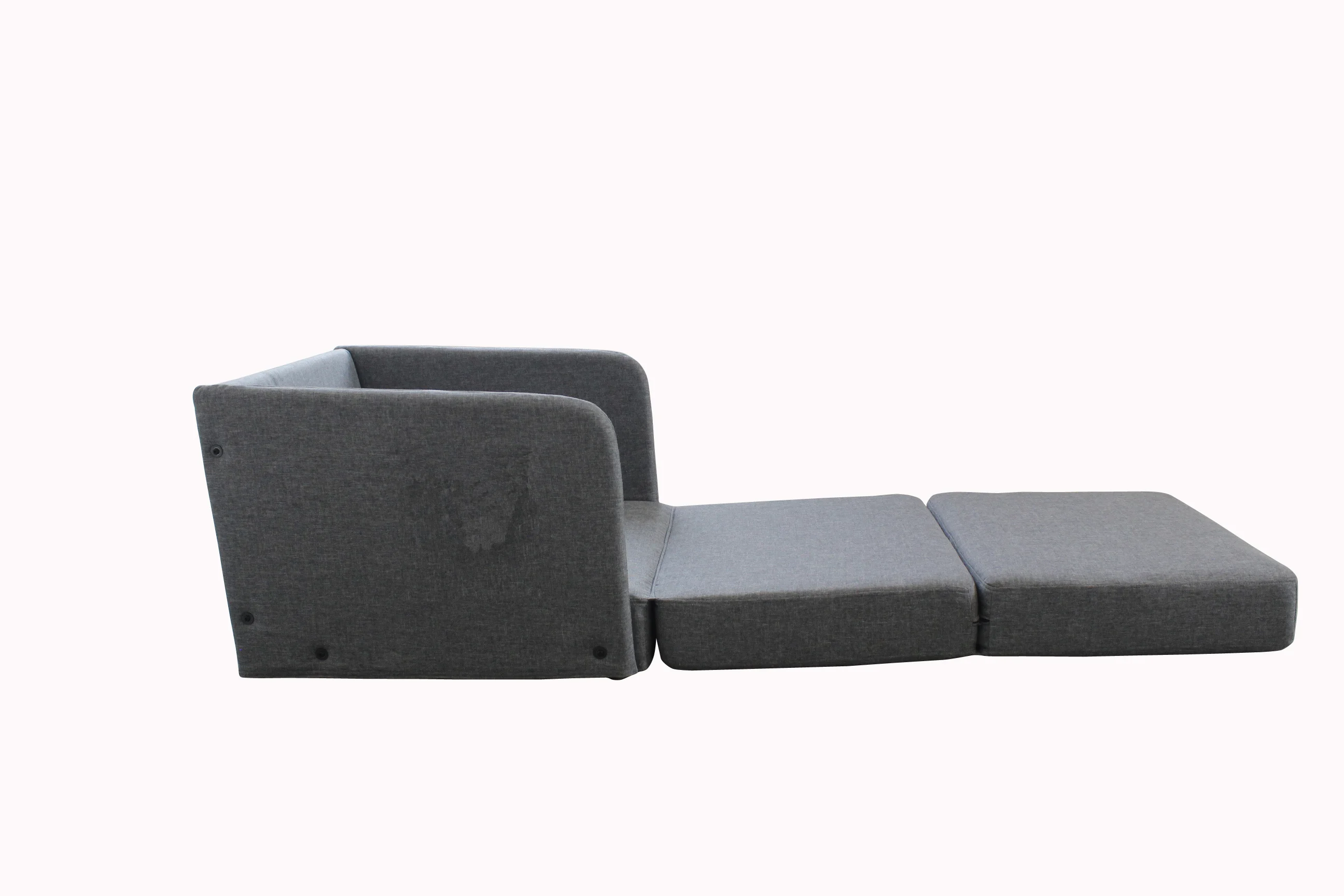 sleeper chair folding bed BSCI Passed Modern Pull-Out Chair Futon Single Folding Chair Sleeper Sofa Bed For Living Room