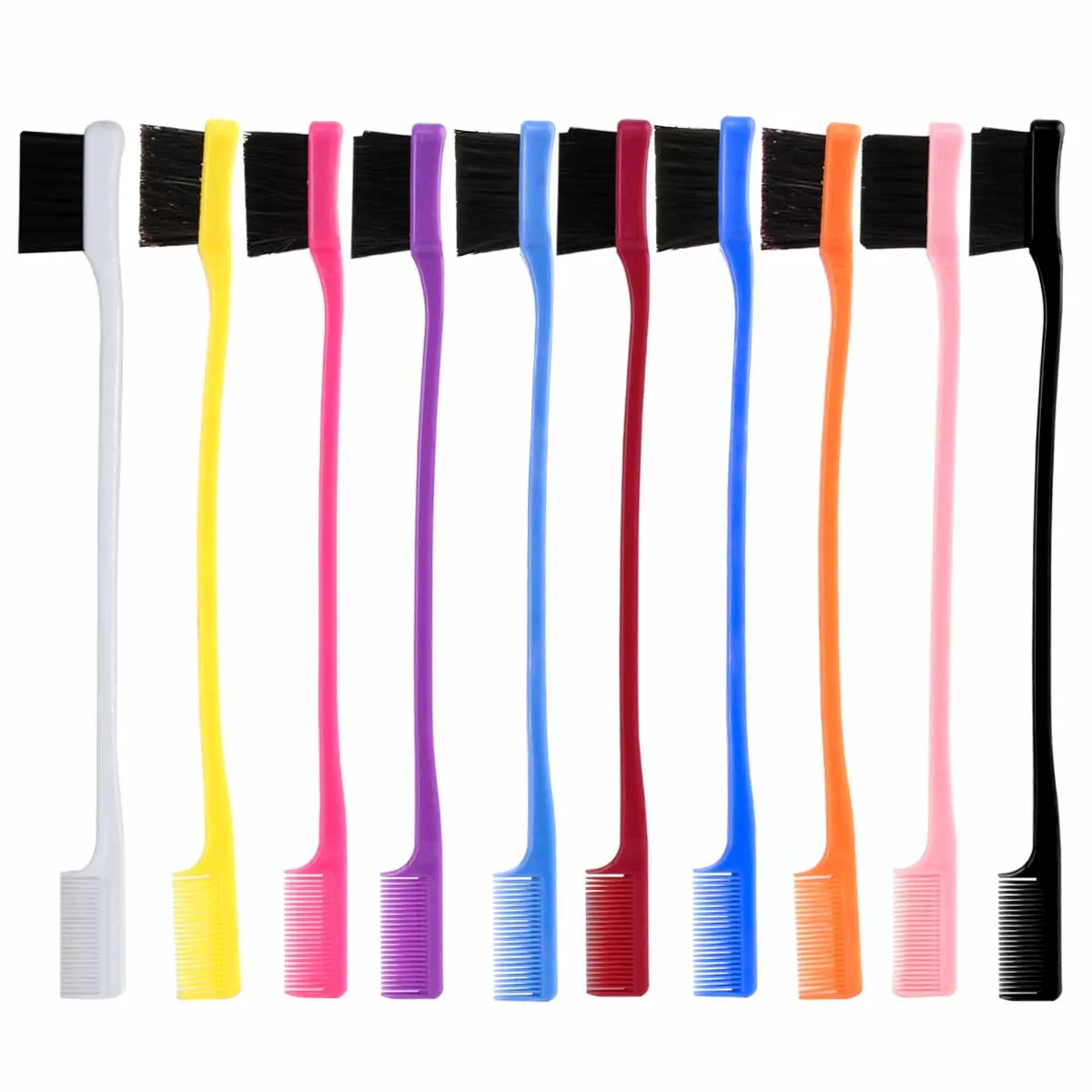 New Product Soft Hair Convenient Eyebrow Brush Double Head Eyebrow Brush Hairdressing Tools New Hair Care Hair Dye Brush