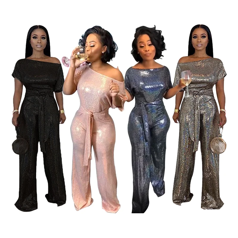 Hot Sale Sexy Jumpsuit Wholesale High Quality Fashion Party Club Wears The new Women Clothing