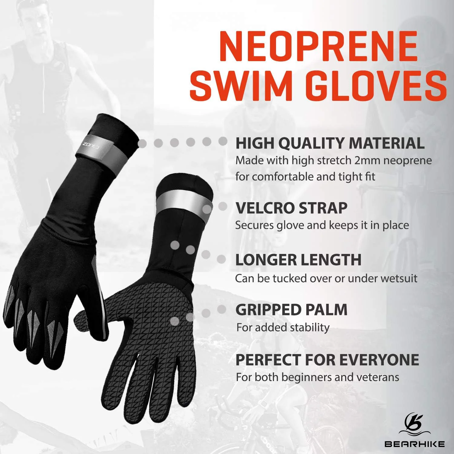 Wetsuit Gloves Neoprene Diving Gloves Thermal Anti-Slip Scuba Gloves for Snorkeling Skiing Swimming Surfing Fishing