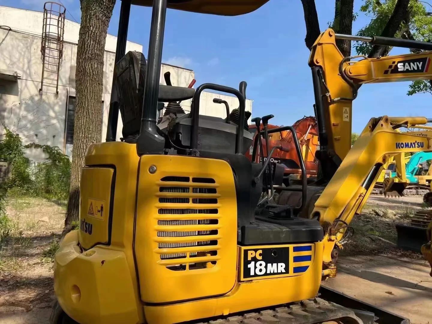 Mini Komatsu PC18MR Hydraulic Tracked Excavator 1ton 1.8ton 2ton 3 ton Used Komatsu Excavator PC18