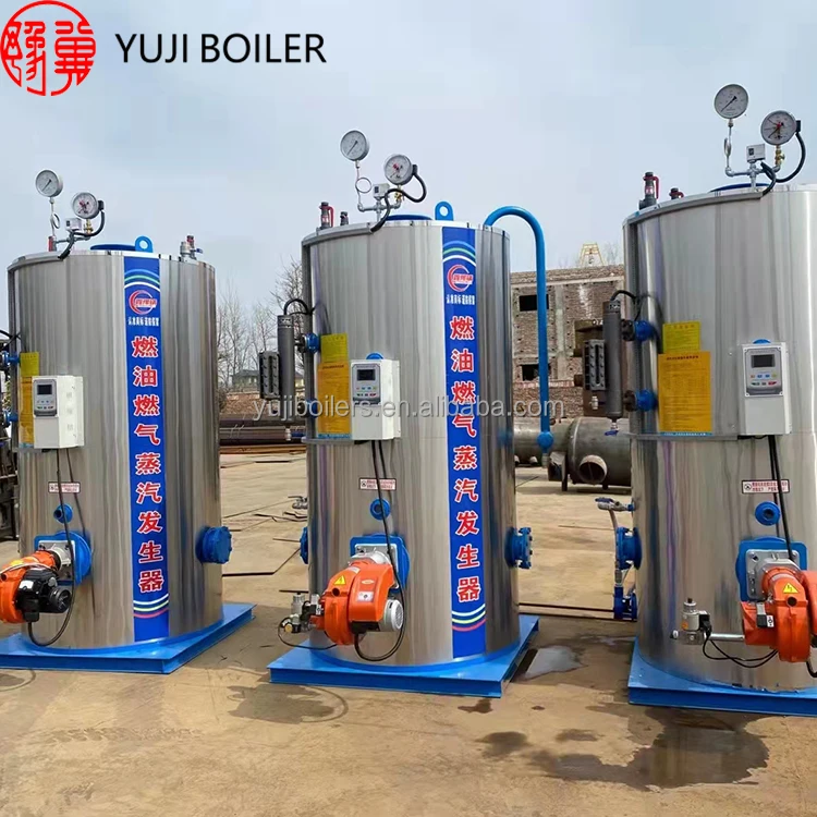 Yuji LSS chemical industry oil gas fired Steam Generator Small industrial fired Vertical steam generator boiler Price