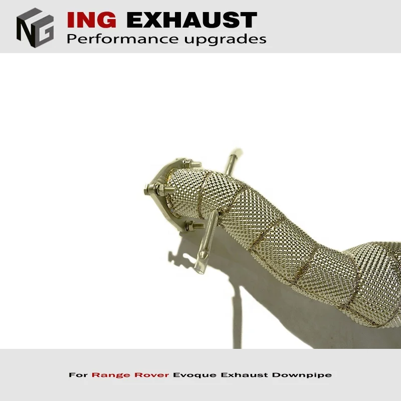 ING For Land rover Range Rover Evoque 2012+ Range Rover Evoque 2.0T L538 Stainless Steel  Without catalytic Downpipe