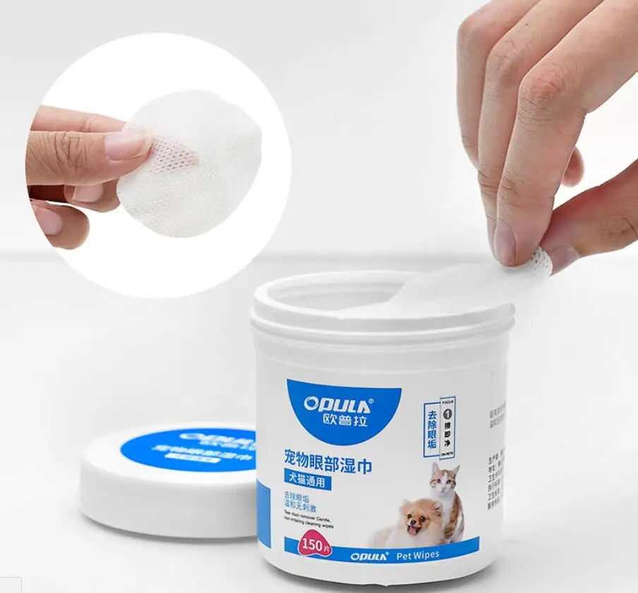 Cleaning Wipes High Effective Pet Deodorizing Wipes Pet Cleaning & Grooming Products Cleaning Tissue Pet Tear Stain for Cats