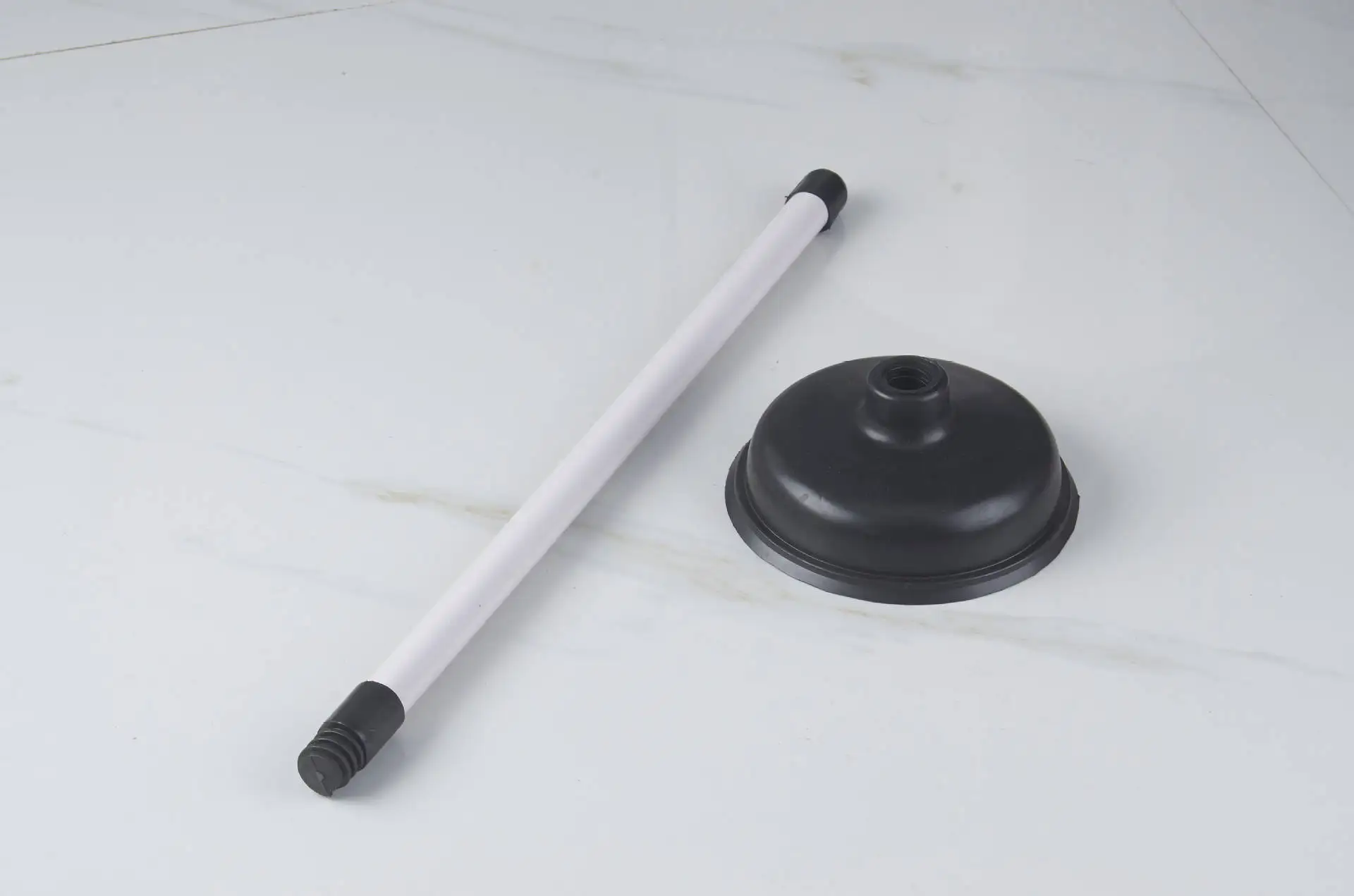 Black toilet suction PVC suction cup White plastic sewer pipe dredge