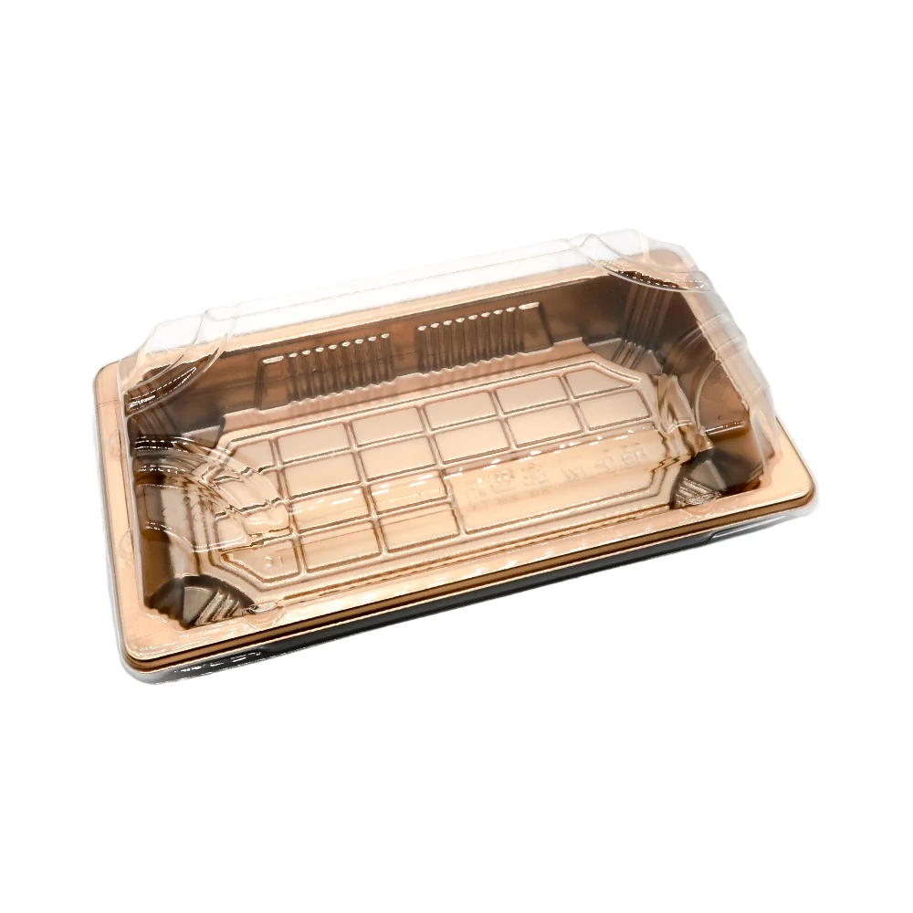 High Quality Food Grade Disposable Takeout Packaging Sushi Tray