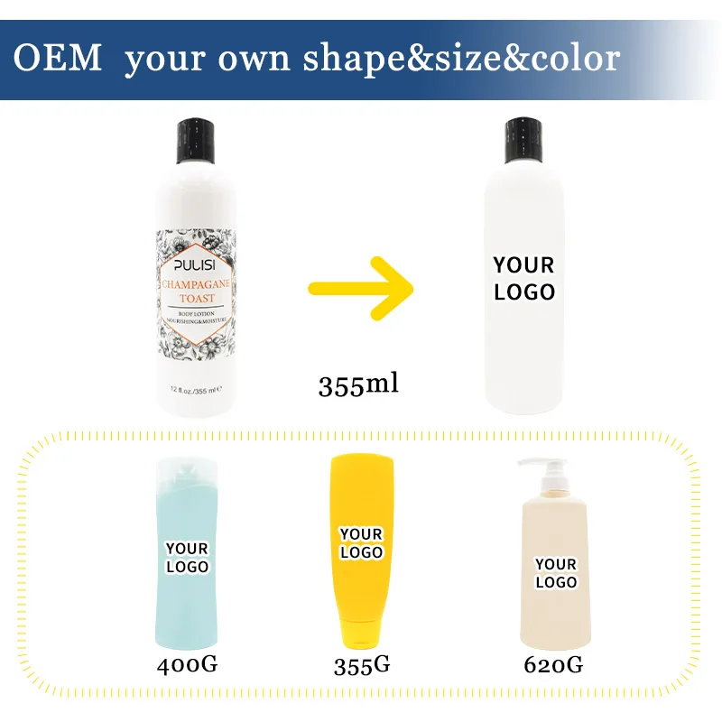 Perfumed Lighting Whitening classic perfume body lotion champagne toast Acid Niacinamide Body Cream