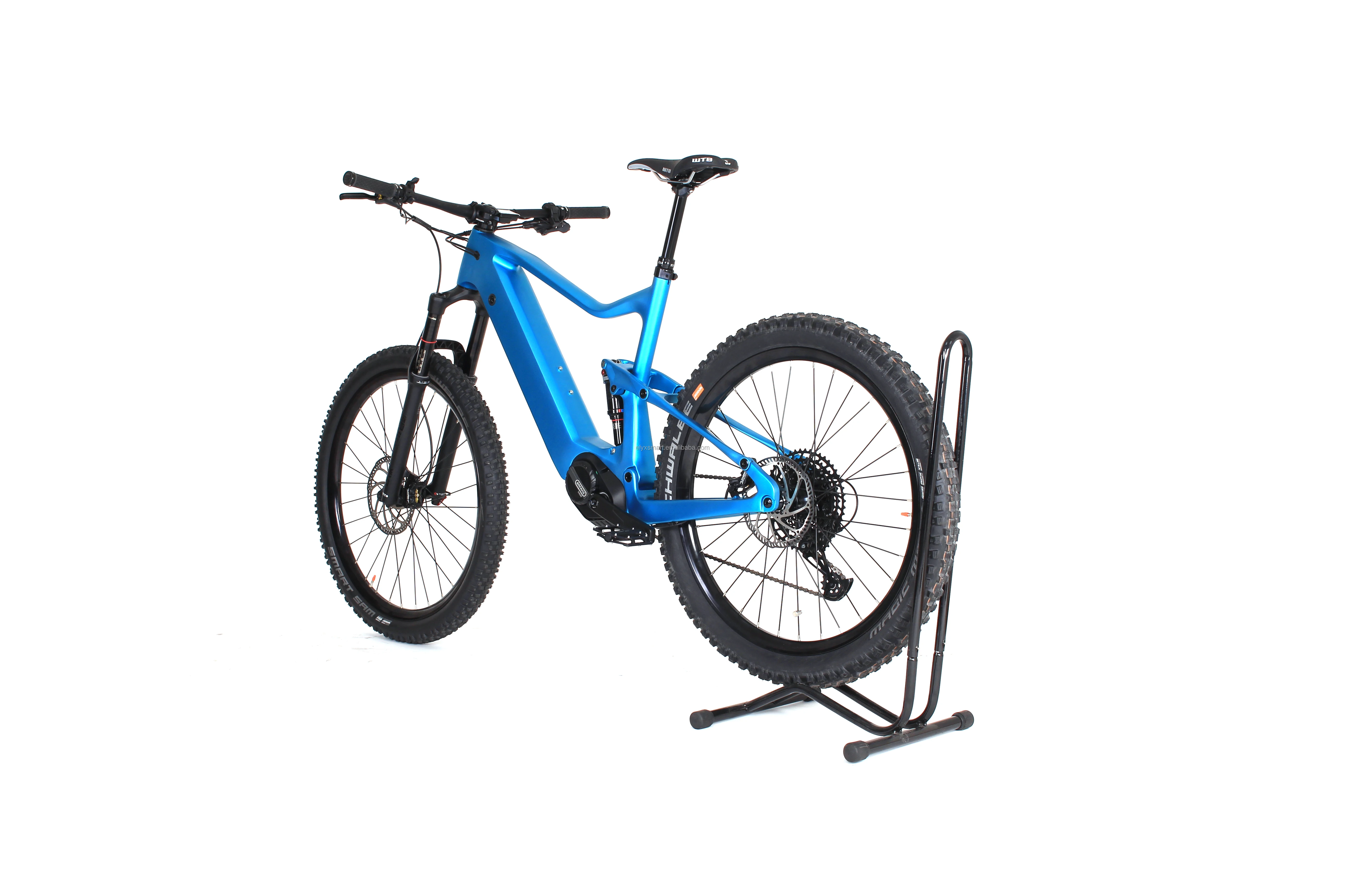 Electric Bicycles Factory 29 Inch Carbon Frame DH Cycle Full Suspension MTB Bafang Mid Motor EMTB Mountain Bikes