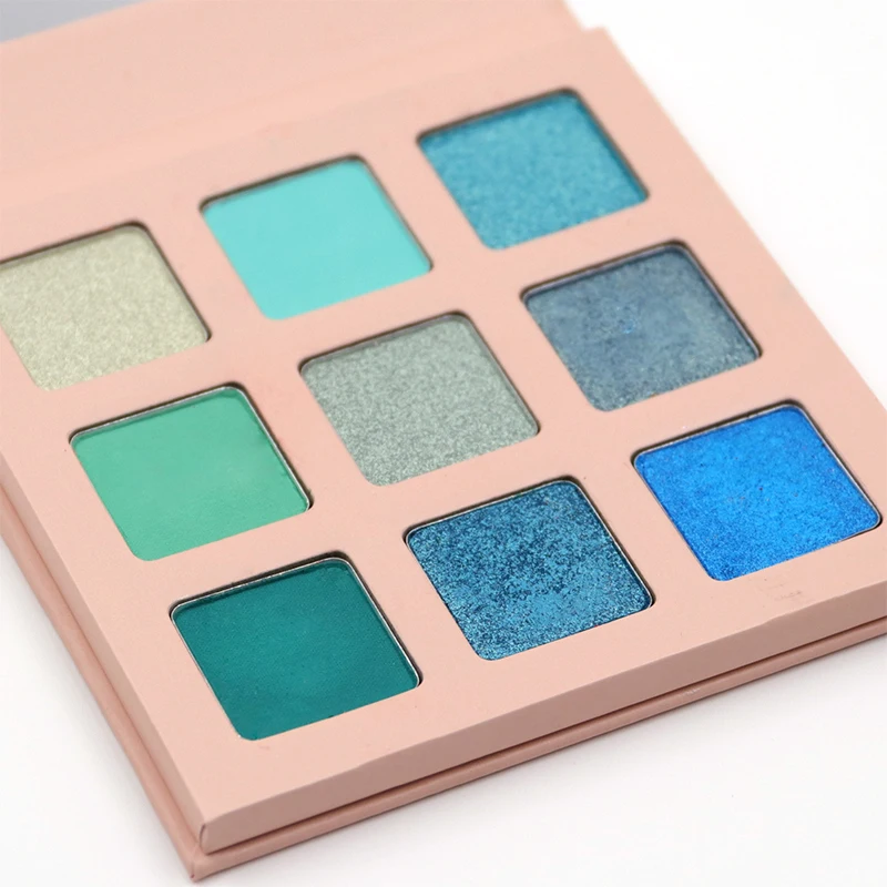 Eye Shadow Pallet Customize Long-Lasting Gmpc/Gmp/Msds High Quality Custom Logo Wholesale Oem Palette Makeup Glitter Eyeshadow