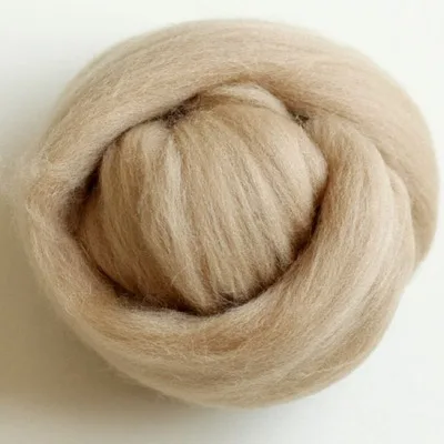 High quality 100% White Australia Merino Wool Top for Spinning Wool Yarns Carbonized Wool