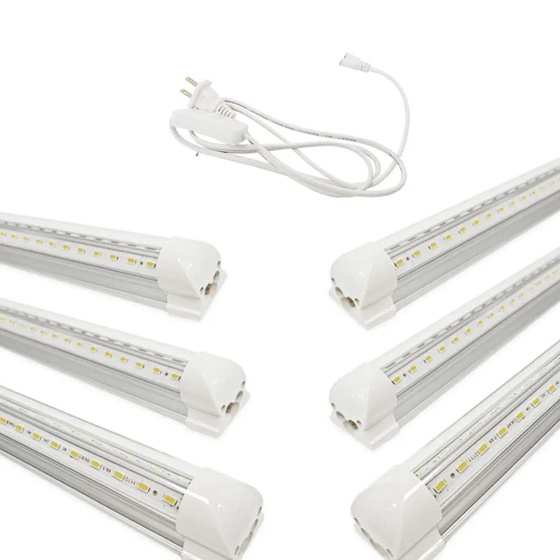 Three tube lamp warranty 3 years waterproof manufacturing intelligent connection 100W LED
