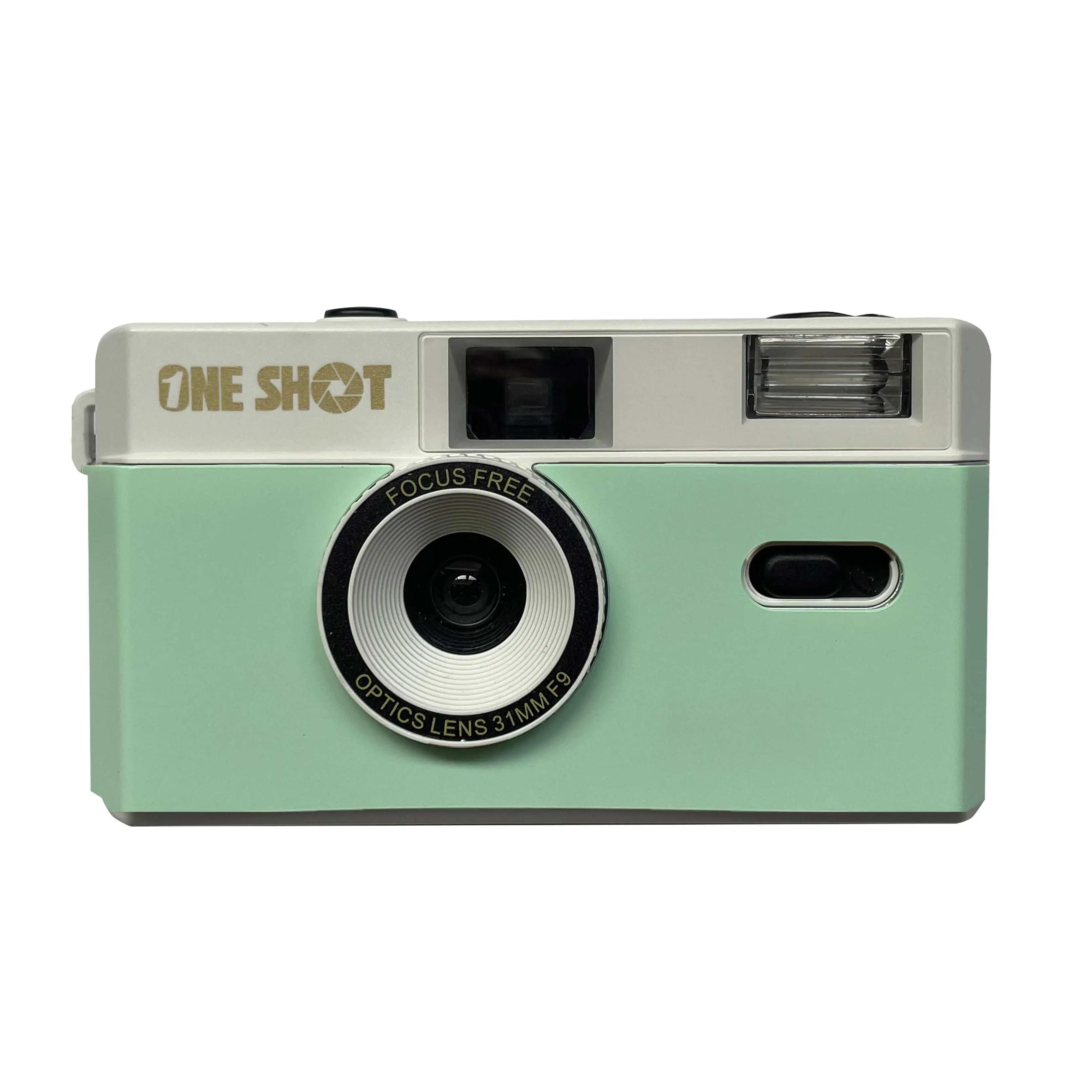 35mm film camera Wholesale Custom One Shot  1-Shot  Film Camera Manual Fool Optical Camera for Gifts