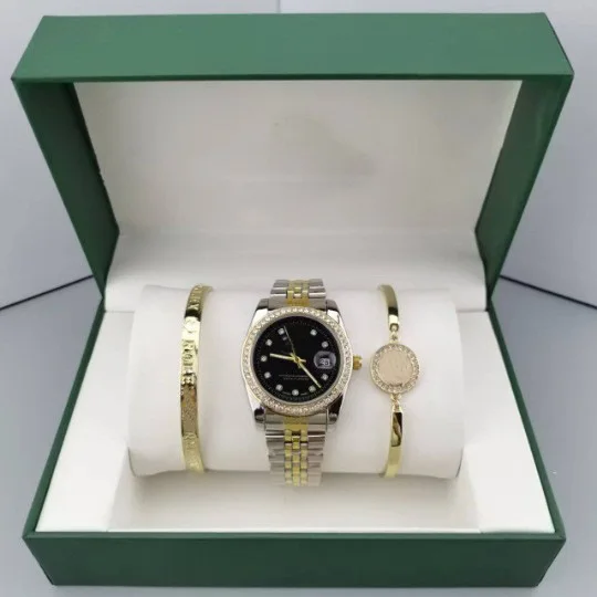 Wholesale Hot Sale 3-Piece favorable Set with Luminous Waterproof men Watch Factory Luxury designer Bracelet quartz watches
