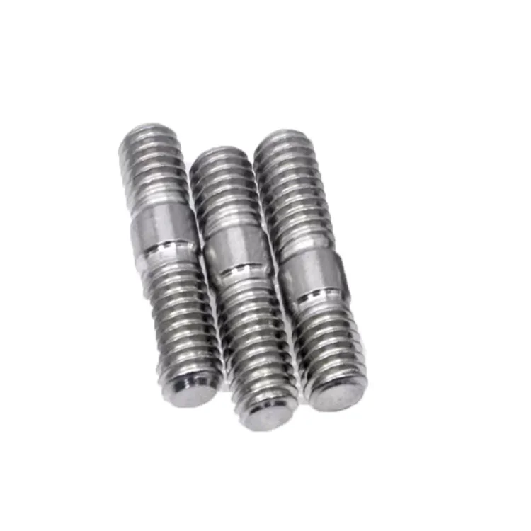 DIN 939 High Quality Inconel 600 601 625 718 Inconelx-750 751 Threaded Studs Half Thread Double Ends Bolts Stud Bolt