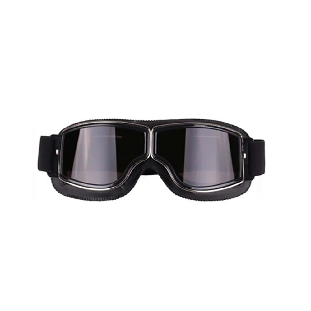 Electroplated lenses Harley Retro Attack-Resistant UV Motorcycle Helmet with protective goggles goggles for motorcycles