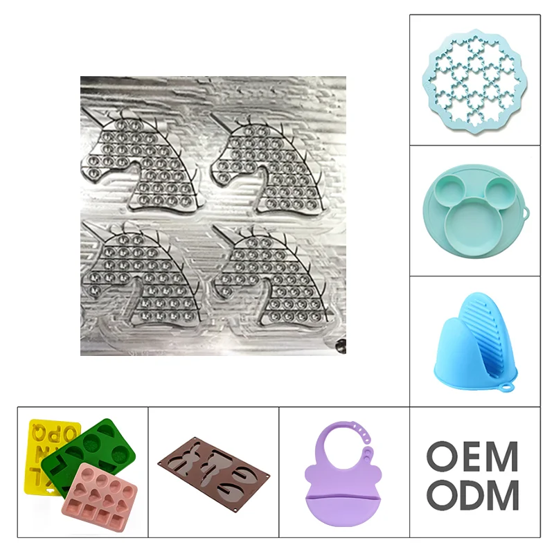 Изготовление на заказ силиконовые смолы Пресс-формы для литья горшок лампы в форме свечи формы выпечки шоколадный торт пресс-форма прессования силиконовый изготовления