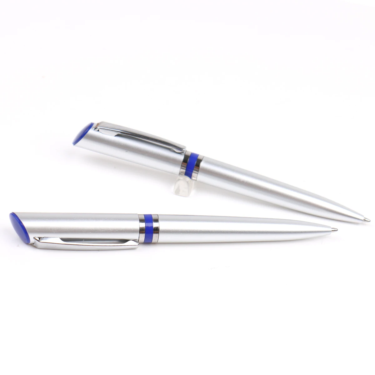 2023 New Ultra low price custom logo Metal ballpoint pen Rotary metal pen holder gift promotion crossbody pen