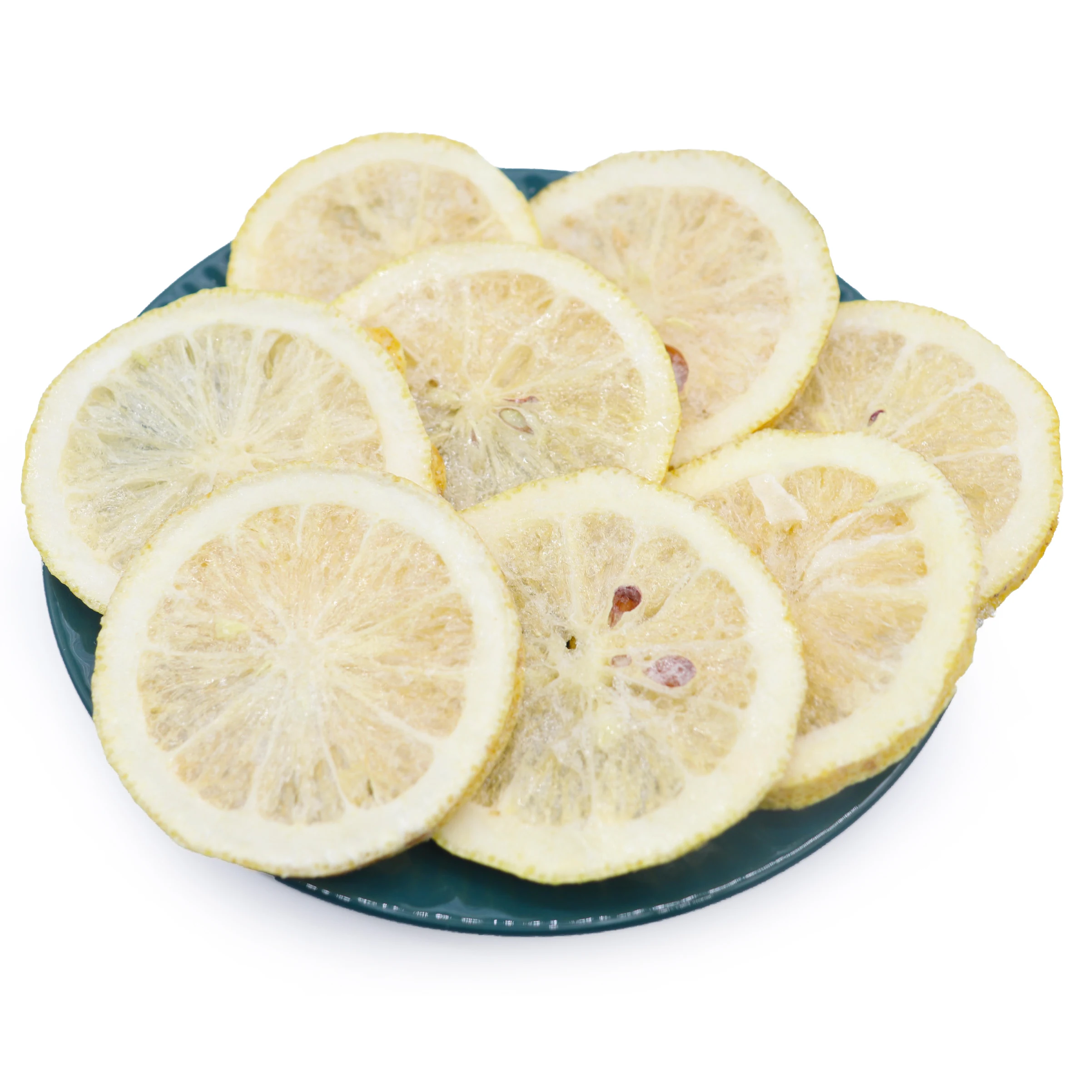 100% Natural Fruits Freeze dried Lemon Slice With Honey Wholesale Freeze Dried Honey Lemon Pollution-free Dried Lemon Slice