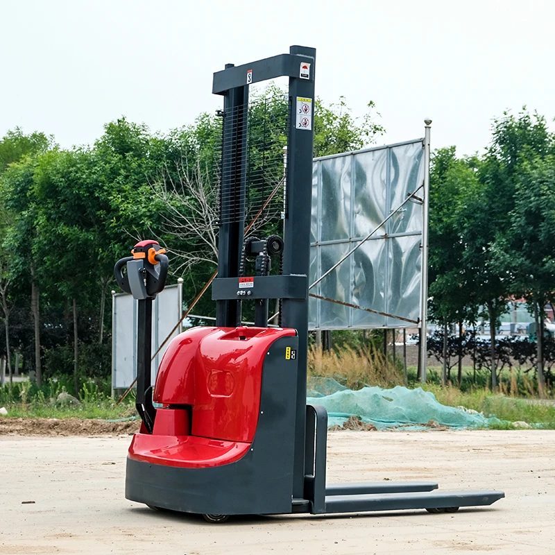 WELIFTRICH 1.2ton 1.5ton 2200lbs 3300lbs 48V battery full electric pallet stacker 3000mm