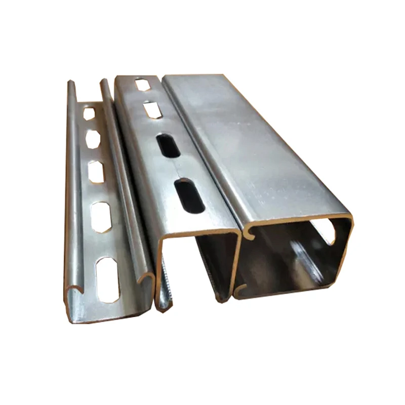 The Best Commercial new products steel telescopic canal unistrut liso c channel steel roll forming machine with great price