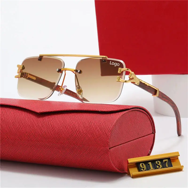 2024 Designer Cartiering Sunglasses Women Men Factory Direct Sale Italy Inspired Luxury Brand Shades Sun Glasses