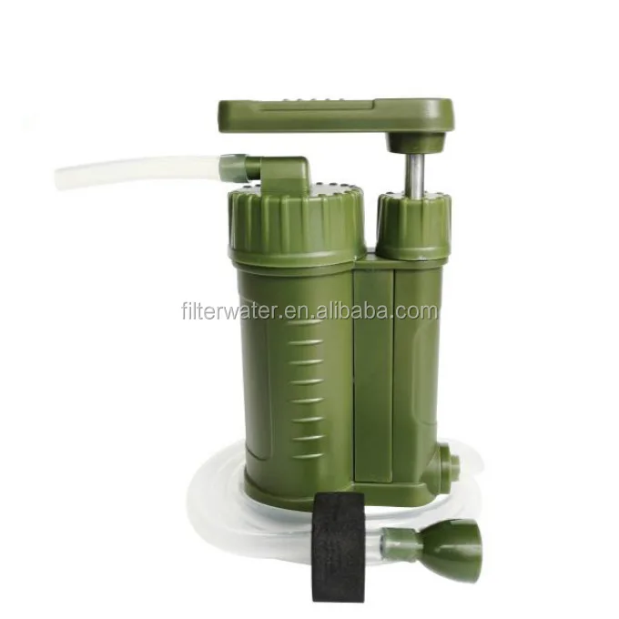 Factory Supply Drop-shipping Camping Tools Water Purifier Pump Water Filter Pump